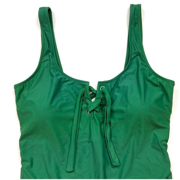 Aerie Green One Piece Swimsuit - Picture 3 of 9